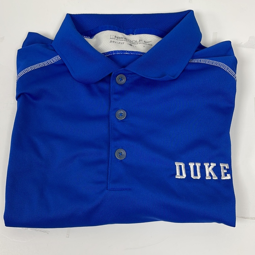 Duke Nike Golf collared shirt